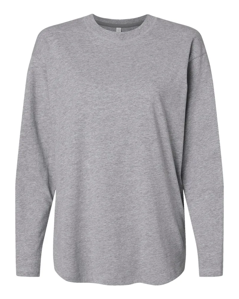 LAT® Ladies' Relaxed Long Sleeve T-Shirt view 3