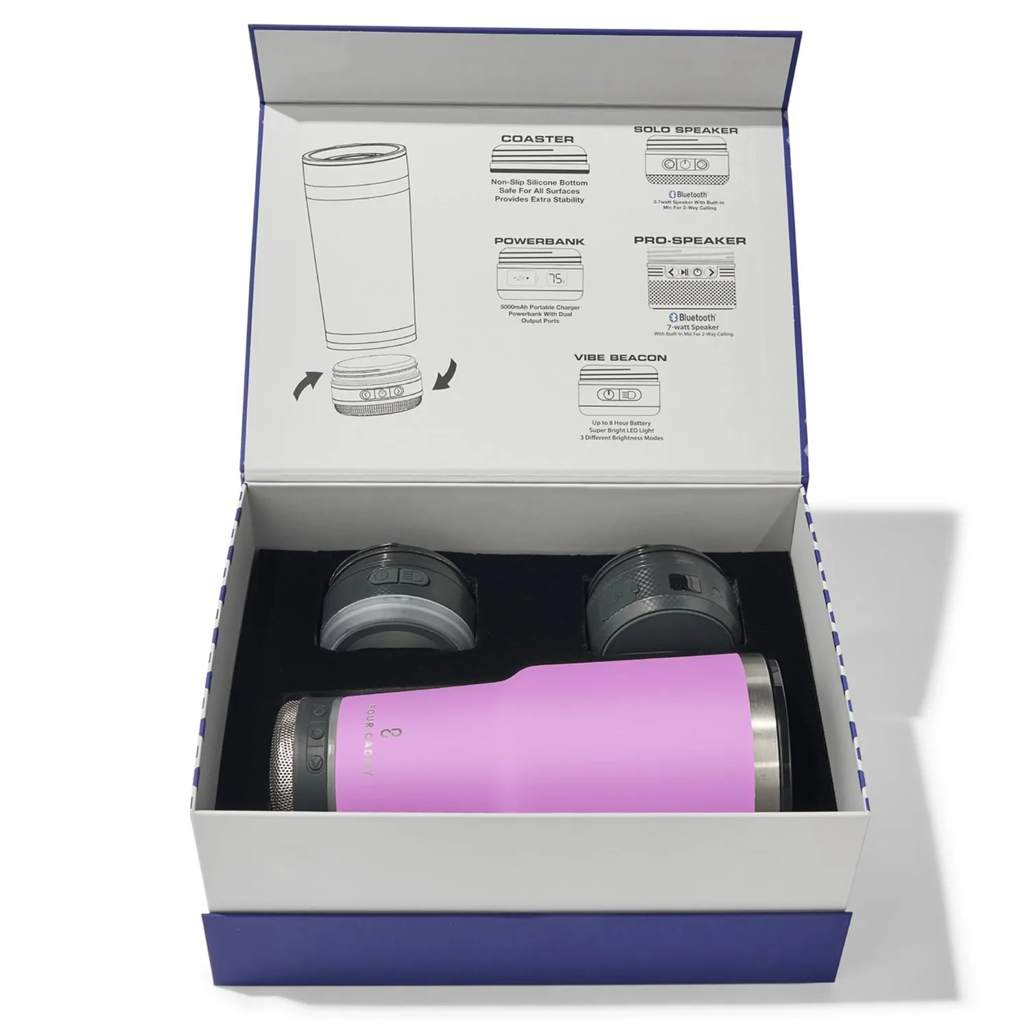 Pour Caddy® Go Caddy 28 Oz. Tumbler Gift Set view 5