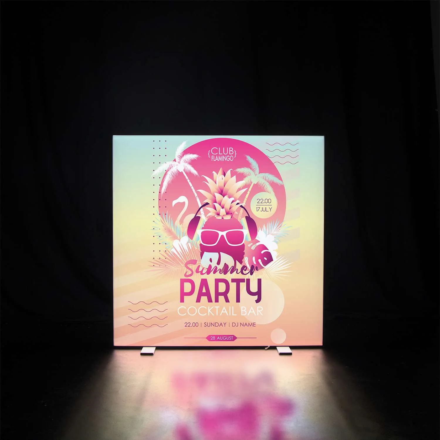 4' x 4' Fusion Glo Display Kit view 2