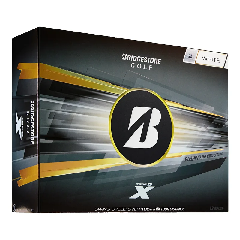 Bridgestone TOUR B X Golf Balls - White