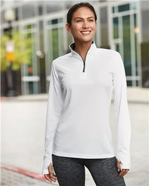 Badger Women's B-Core Quarter-Zip Pullover view 2