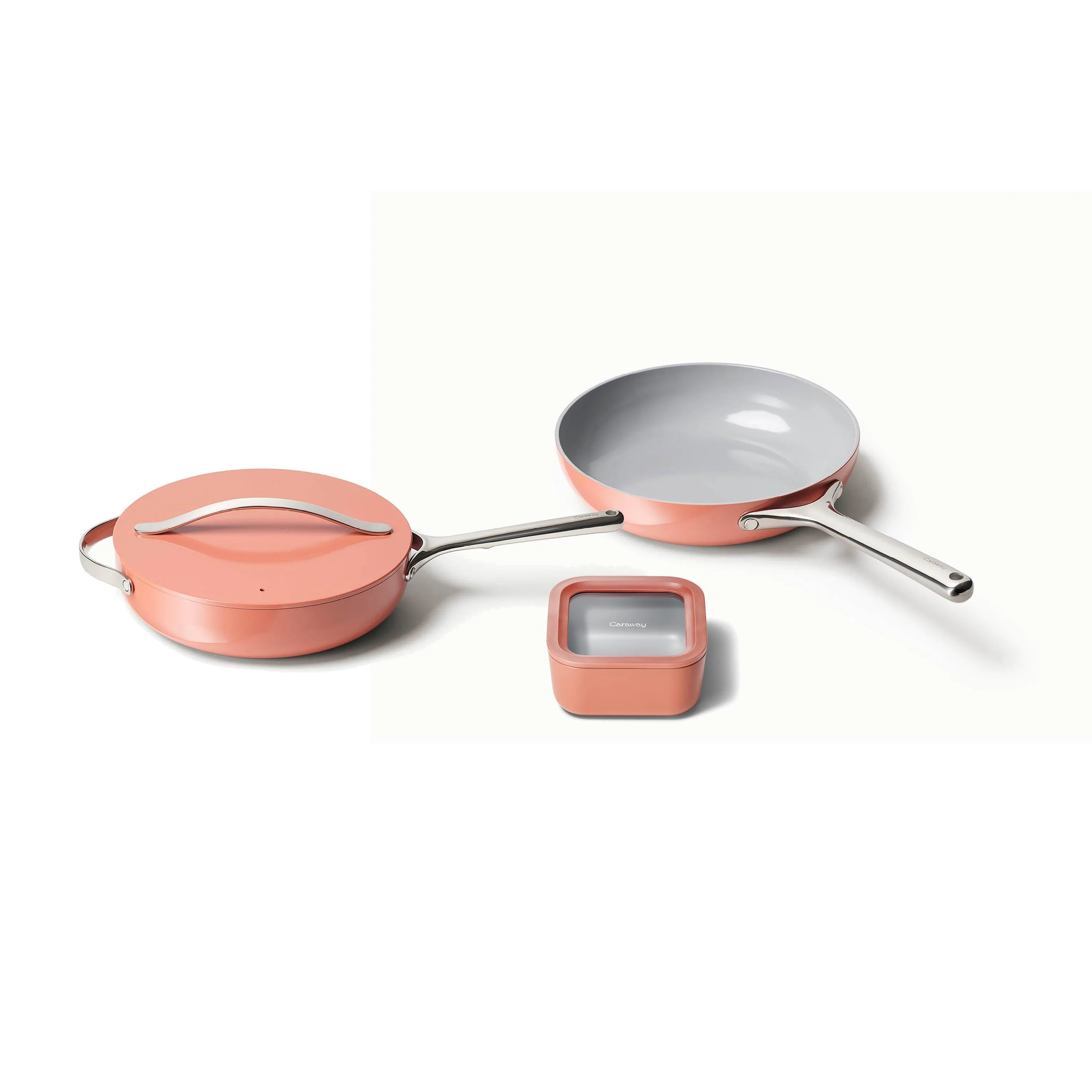 Caraway Saute Duo & Storage Set Perracota