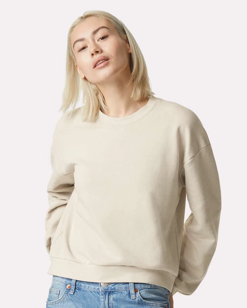 Bone Beige Blank Lifestyle View