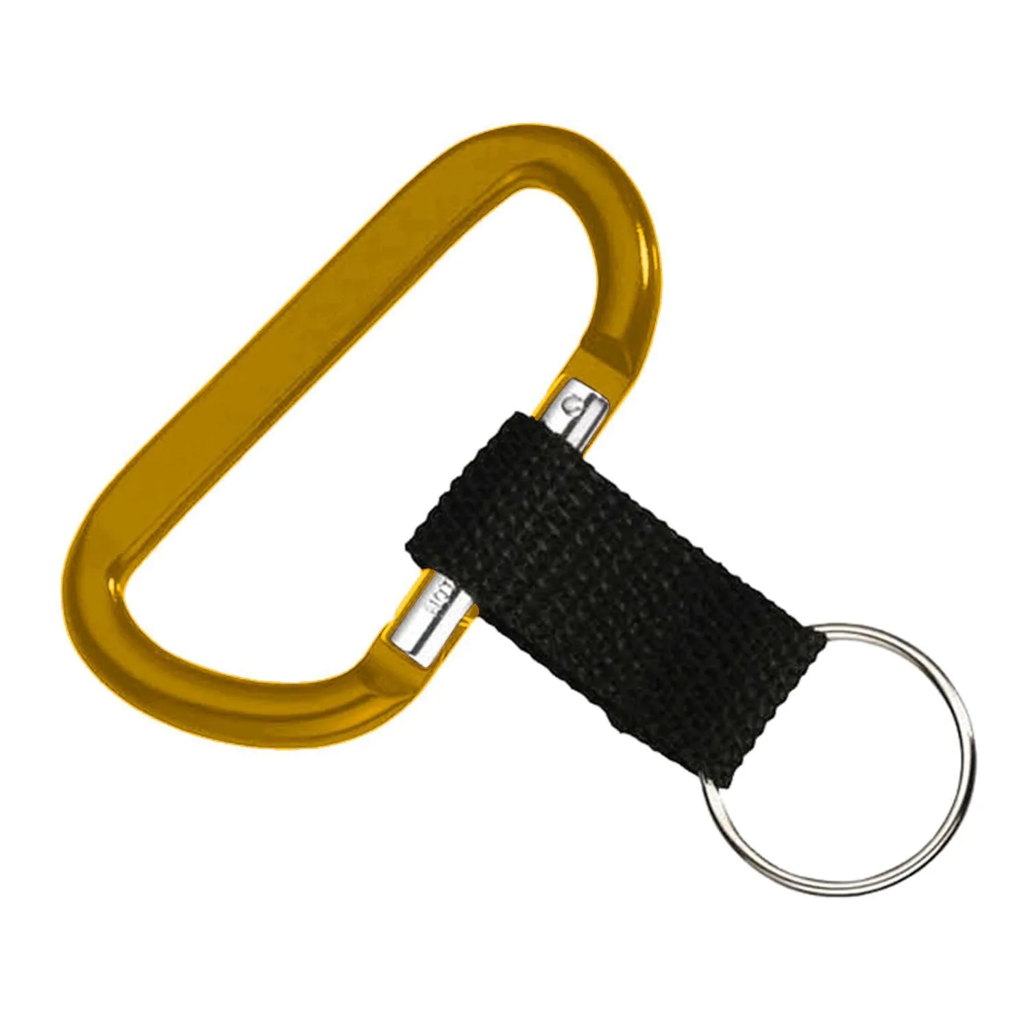 Carabiner with Strap view 2