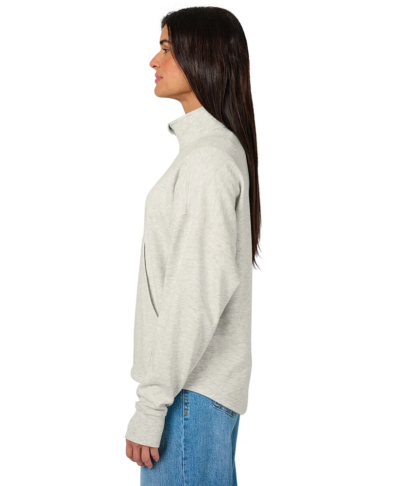 Oatmeal Heather Beige Side