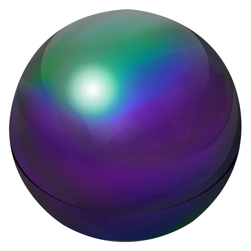 Metallic Rainbow Lip Moisturizer Ball view 3