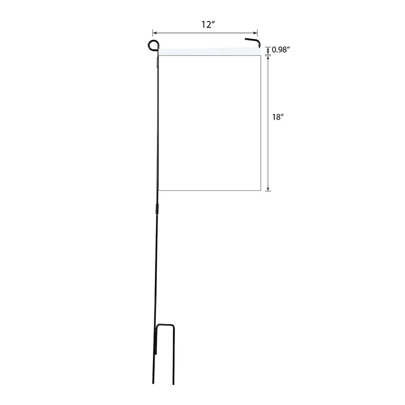 DisplaySplash Garden Flag - Single Sided view 2