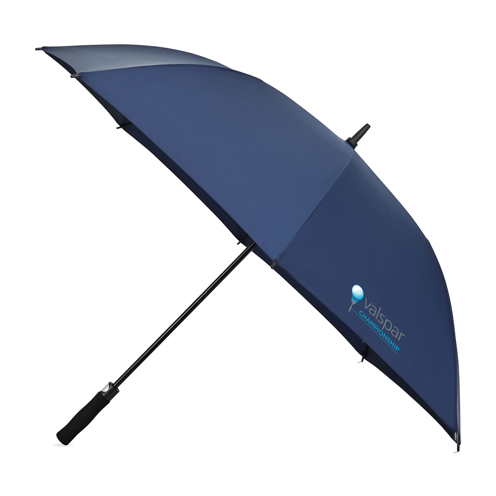 Elements 60" Recycled Auto Open Golf Umbrella - Navy