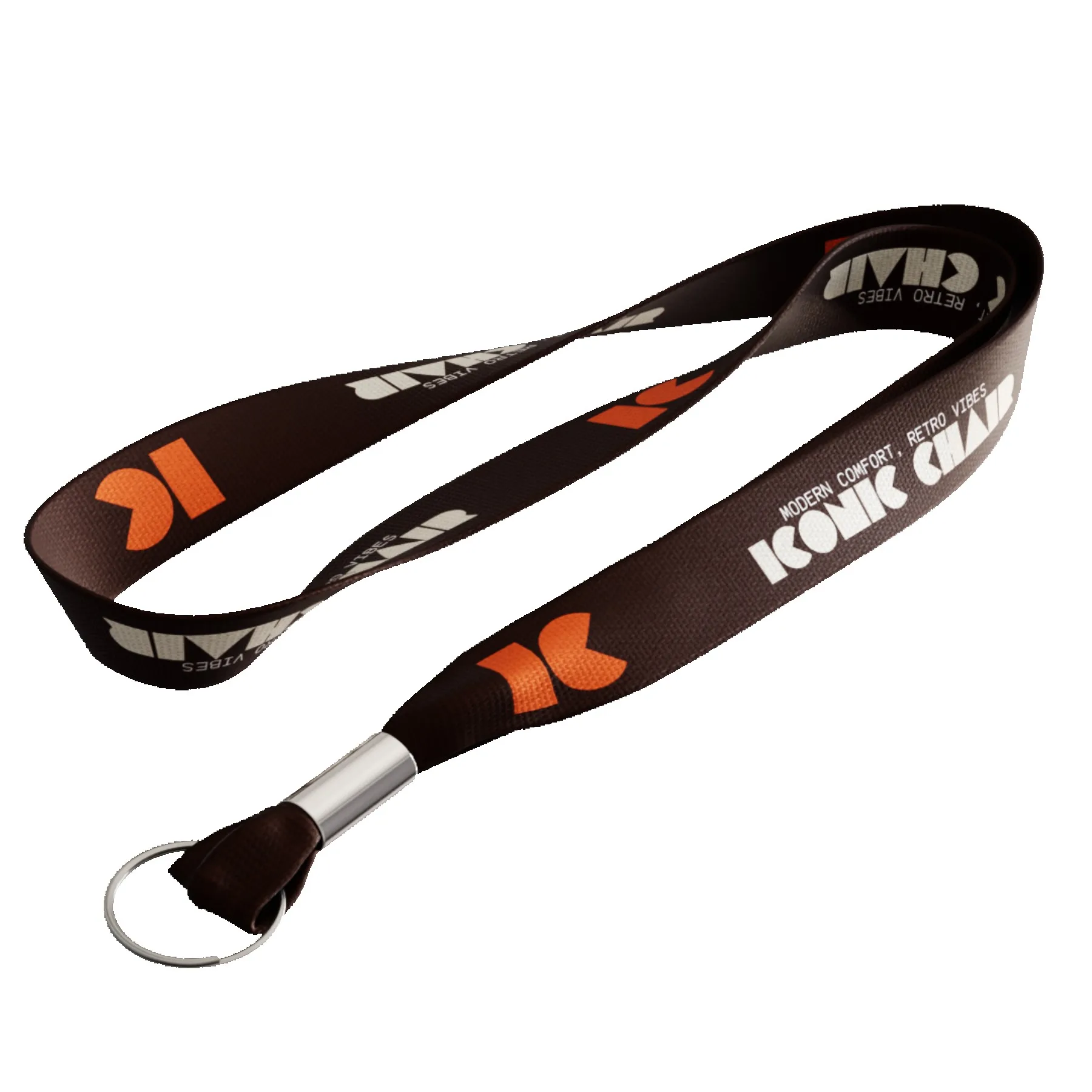 Recycled Polyester Rush Lanyard (1"x36" - Domestically Produced) view 2