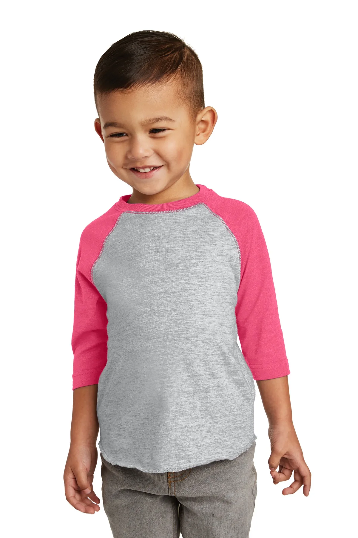 DISCONTINUED Rabbit Skins™ Toddler Baseball Fine Jersey Tee.