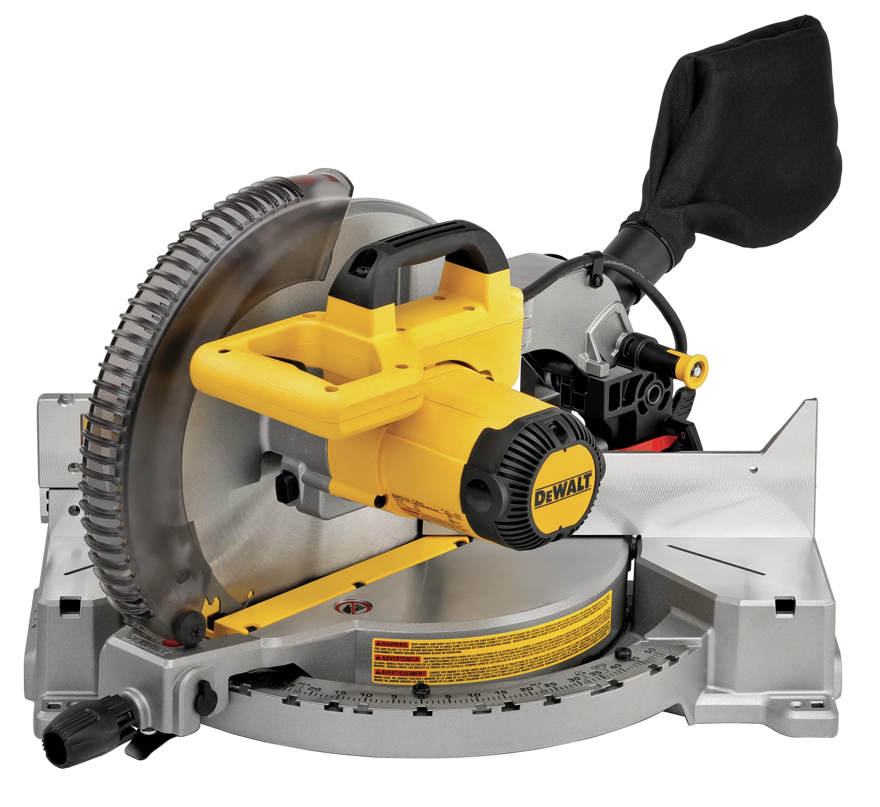 DeWalt 12" 15 Amp Single Bevel Compound Miter Saw
