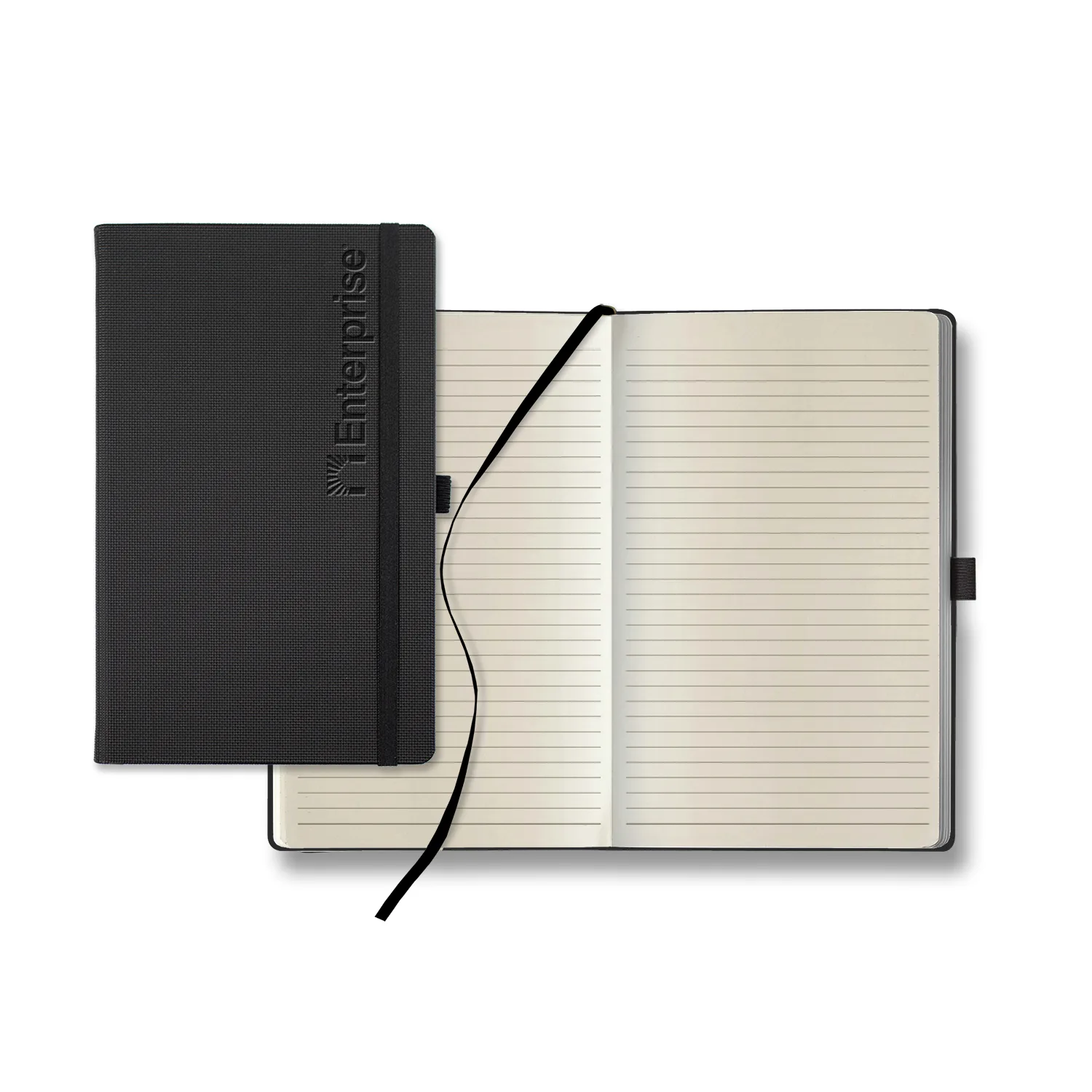 Castelli All Metal Medio Lined Ivory Page Journal view 3