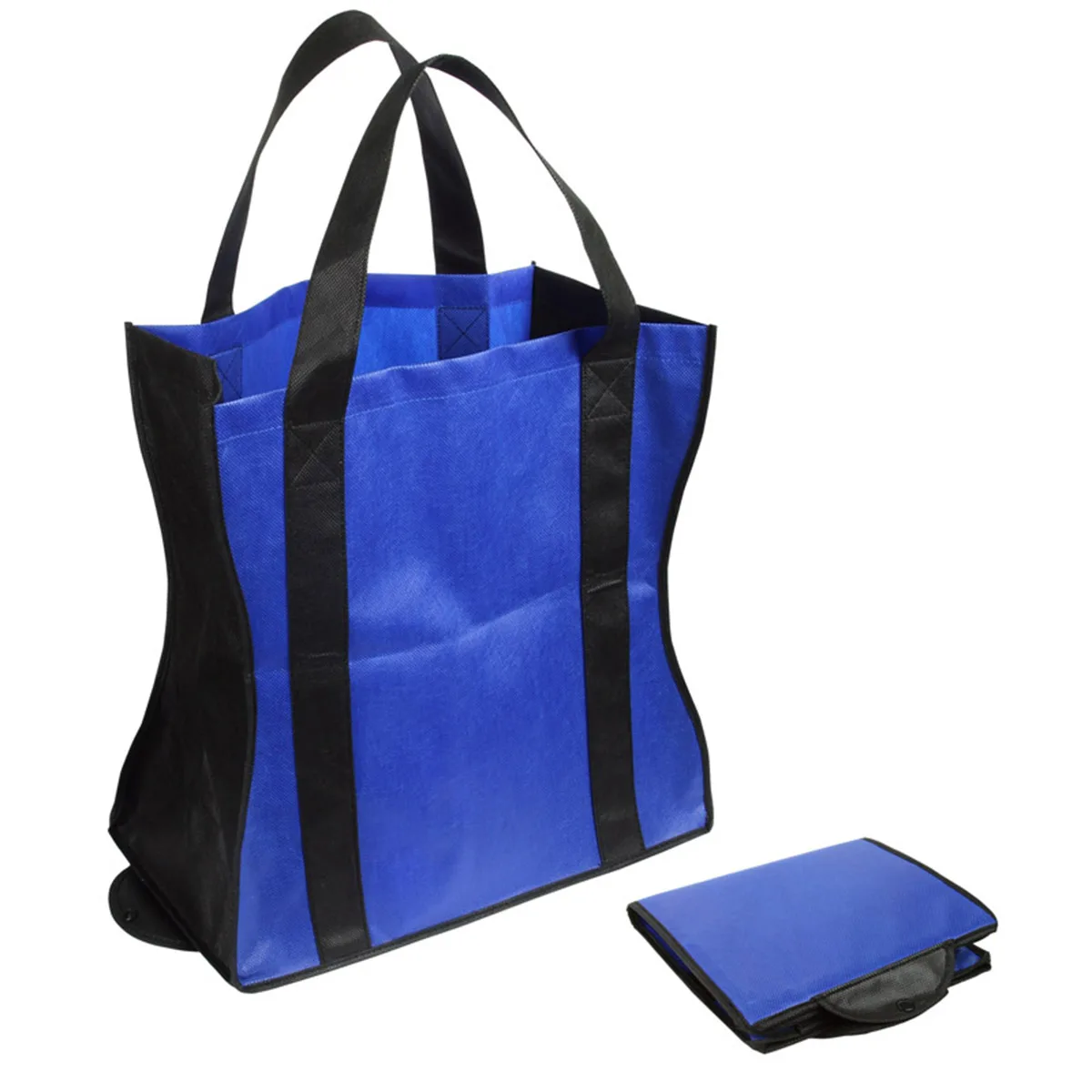 Wave Rider Non-Woven Folding Tote view 6