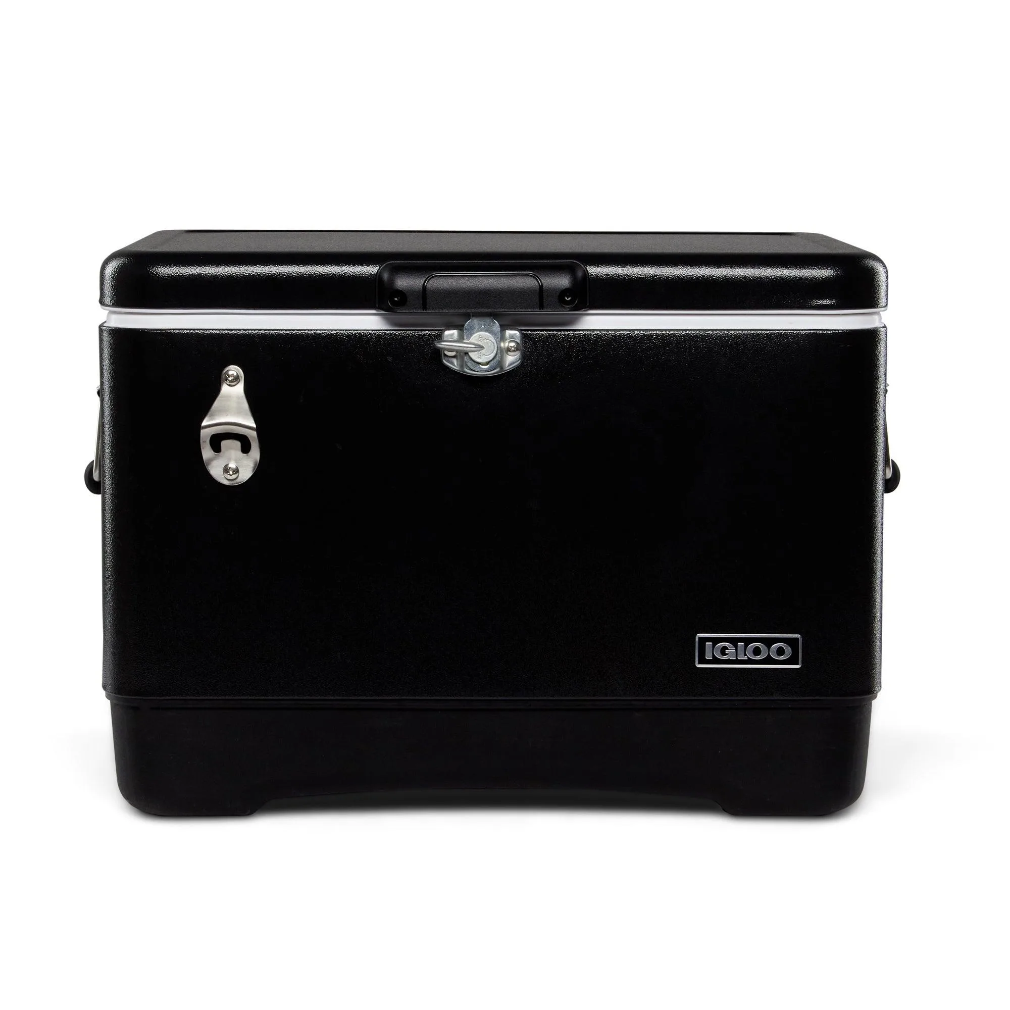Igloo® Legacy 54Qt Cooler Black Stainless Steel