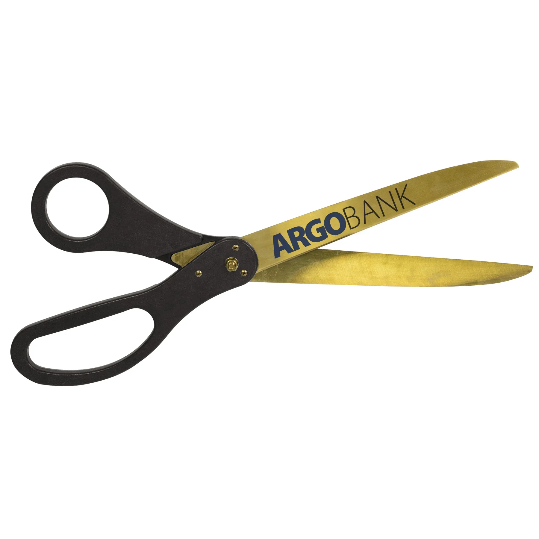 30" Large Scissors - Gold Blades - Direct Print