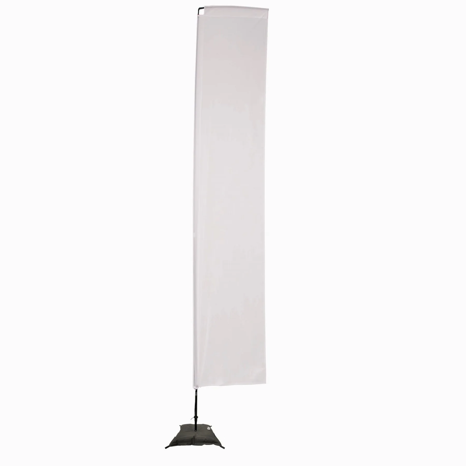 14.5' Streamline Rectangle Sail Sign Flag, 1-Sided, Scissor view 2