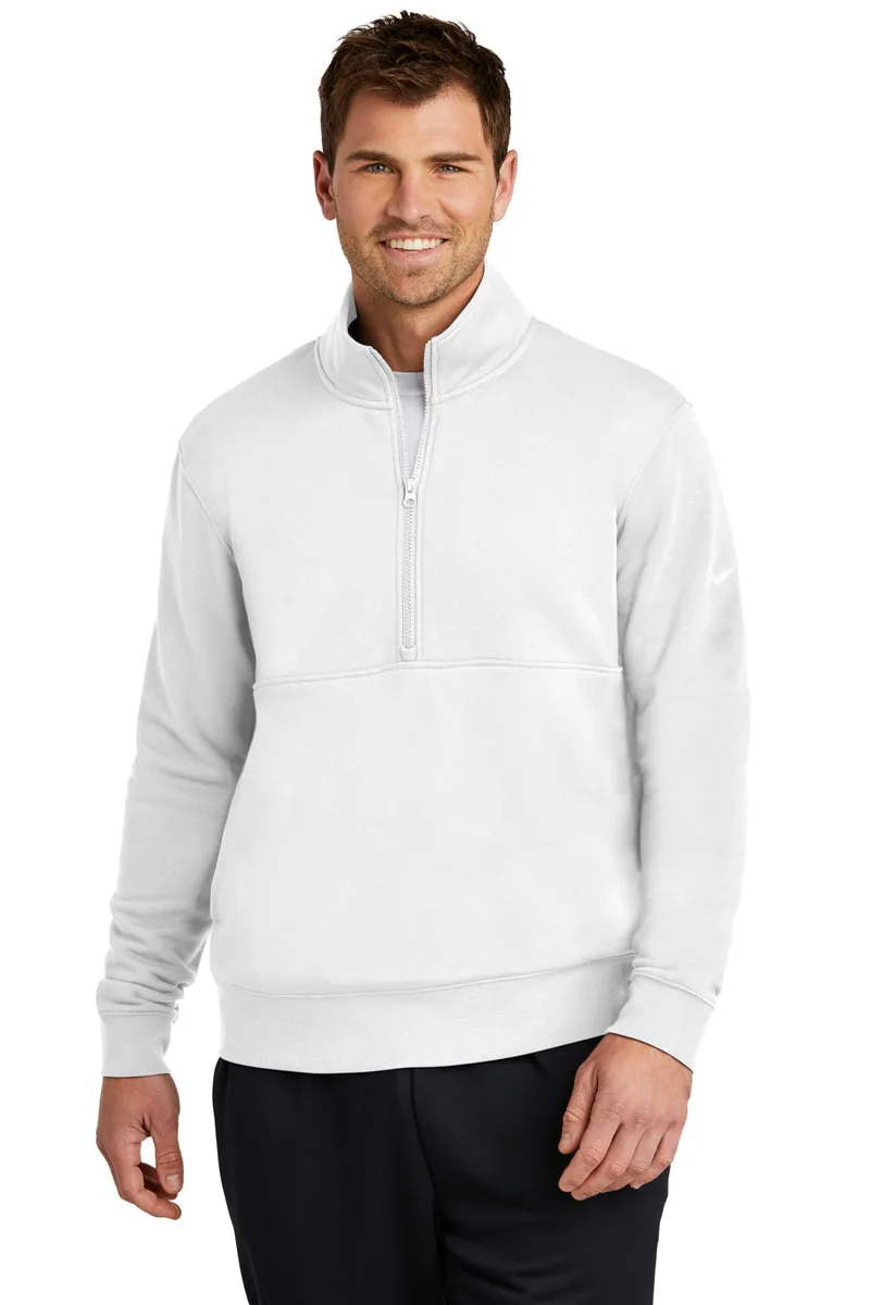 Nike Club Fleece Sleeve Swoosh 1/2-Zip view 6