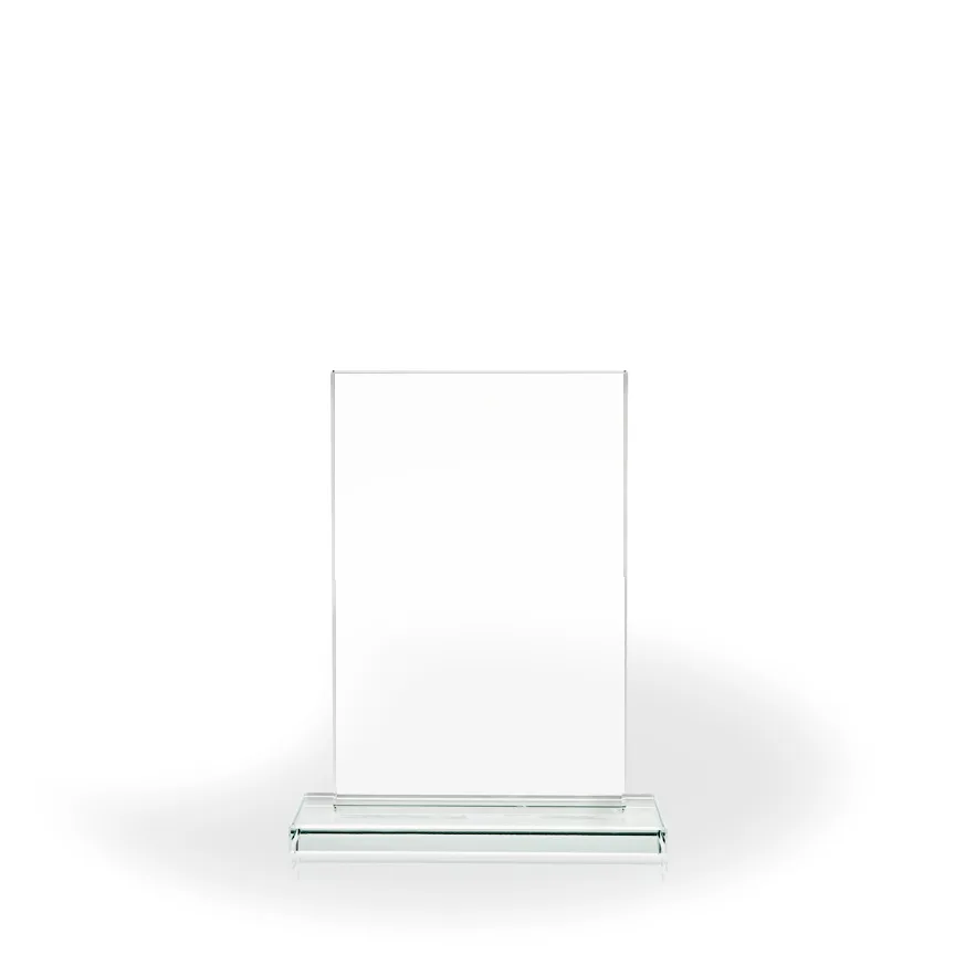 Acclaim Glass Rectangle with Base, Small view 2