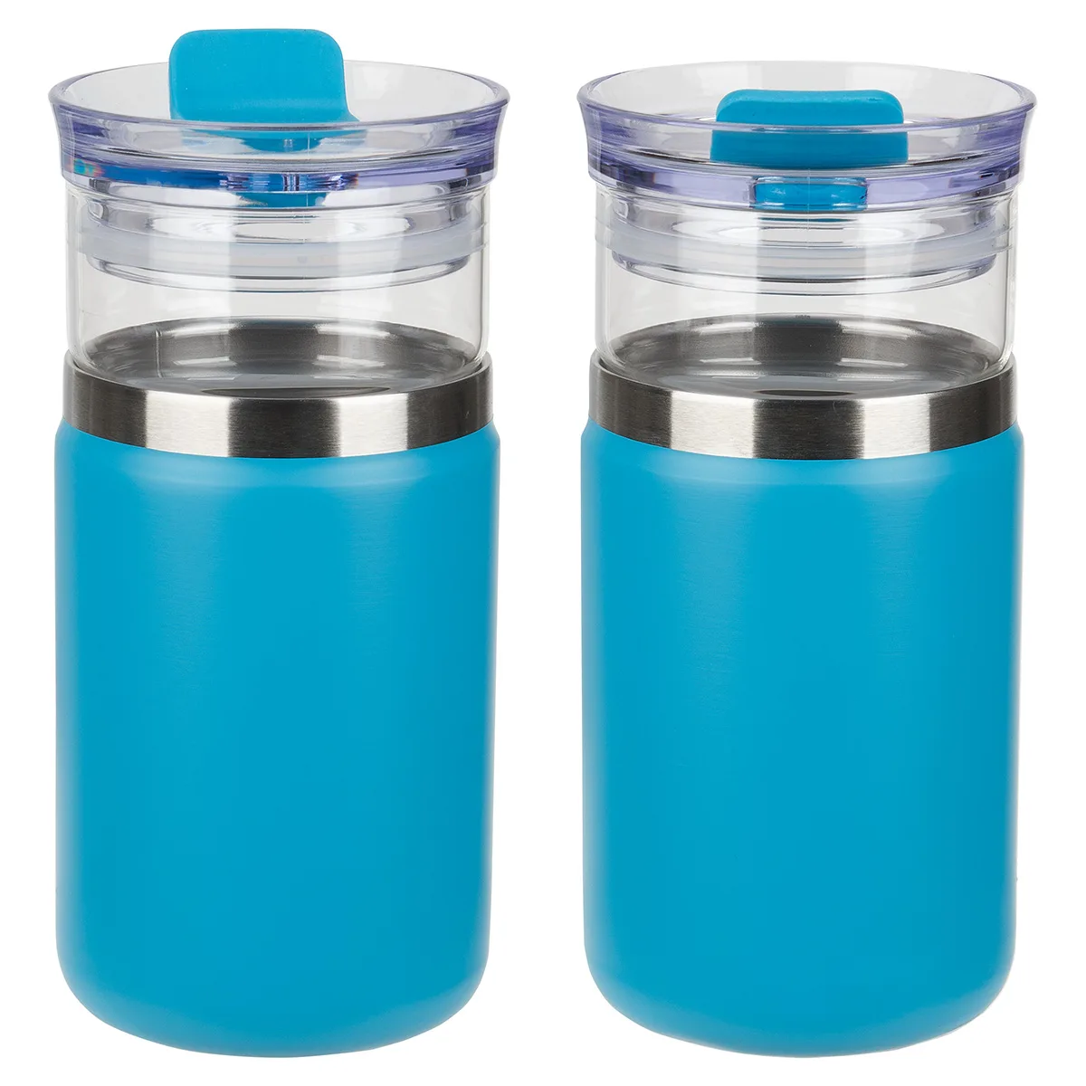 Tamari 12 oz Glass Tumbler & Vacuum Insulated Cooler view 2