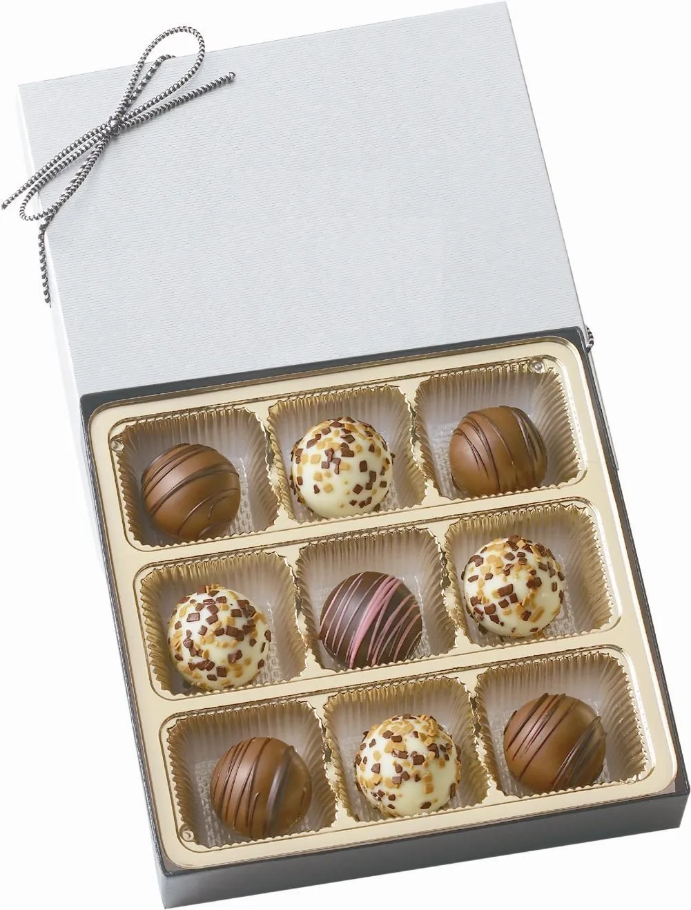 9 Piece Chocolate Truffle Gift Box