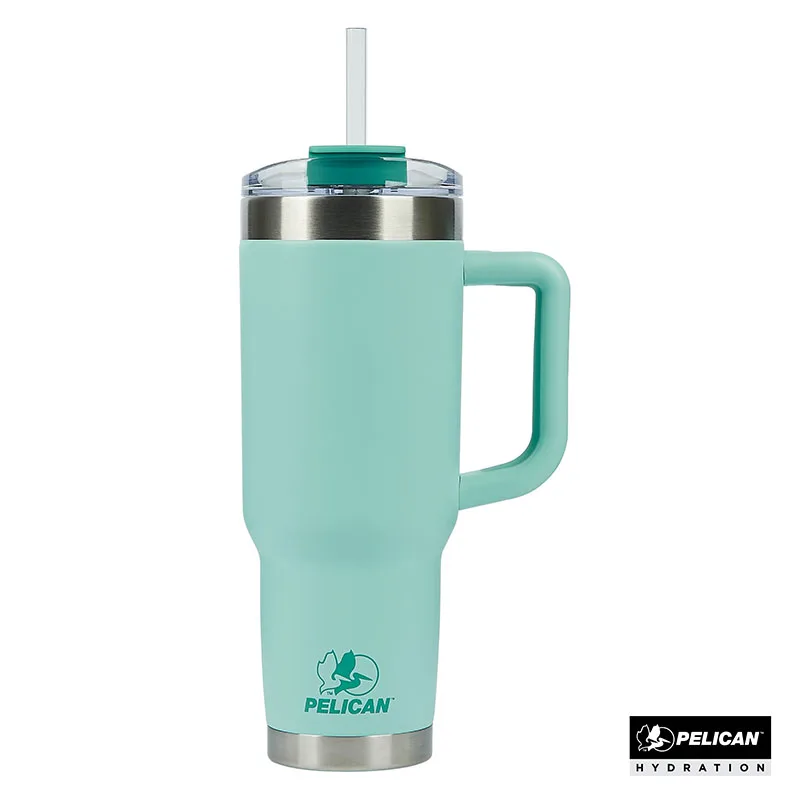 Pelican Porter 40 oz. Recycled Double Wall Stainless Steel Travel Tumbler view 2