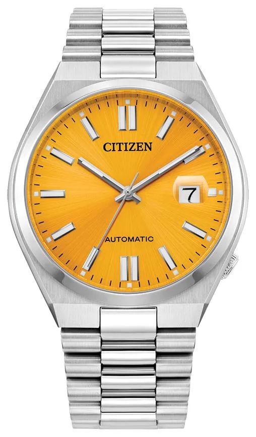 Citizen Watch Tsuyosa Men's Automatic Watch Yellow Dial