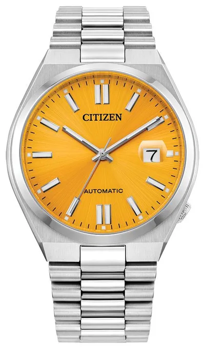 Citizen Watch Tsuyosa Men's Automatic Watch Yellow Dial