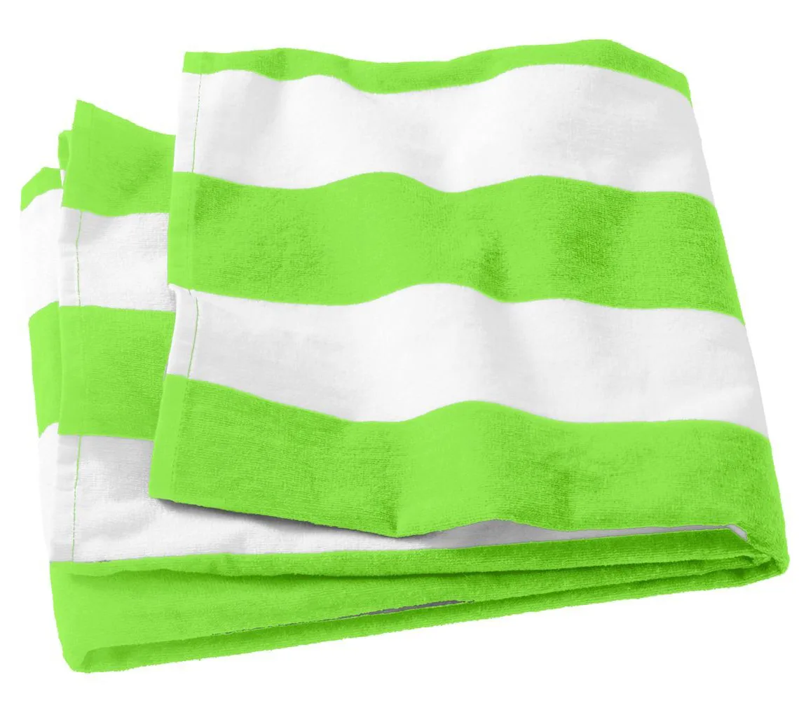 Port Authority® Cabana Stripe Beach Towel.