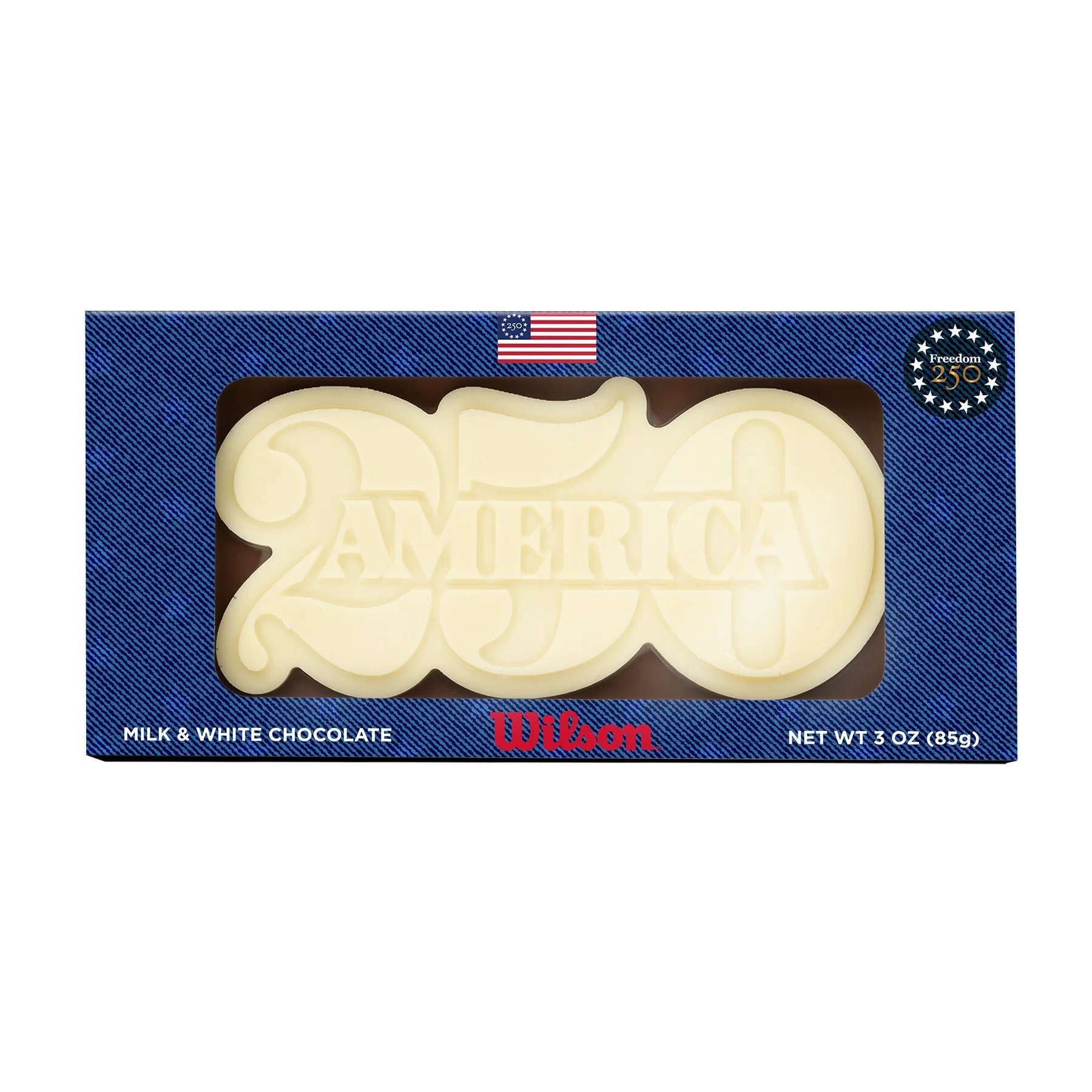 Freedom250- 3oz Two Tone Chocolate Bar