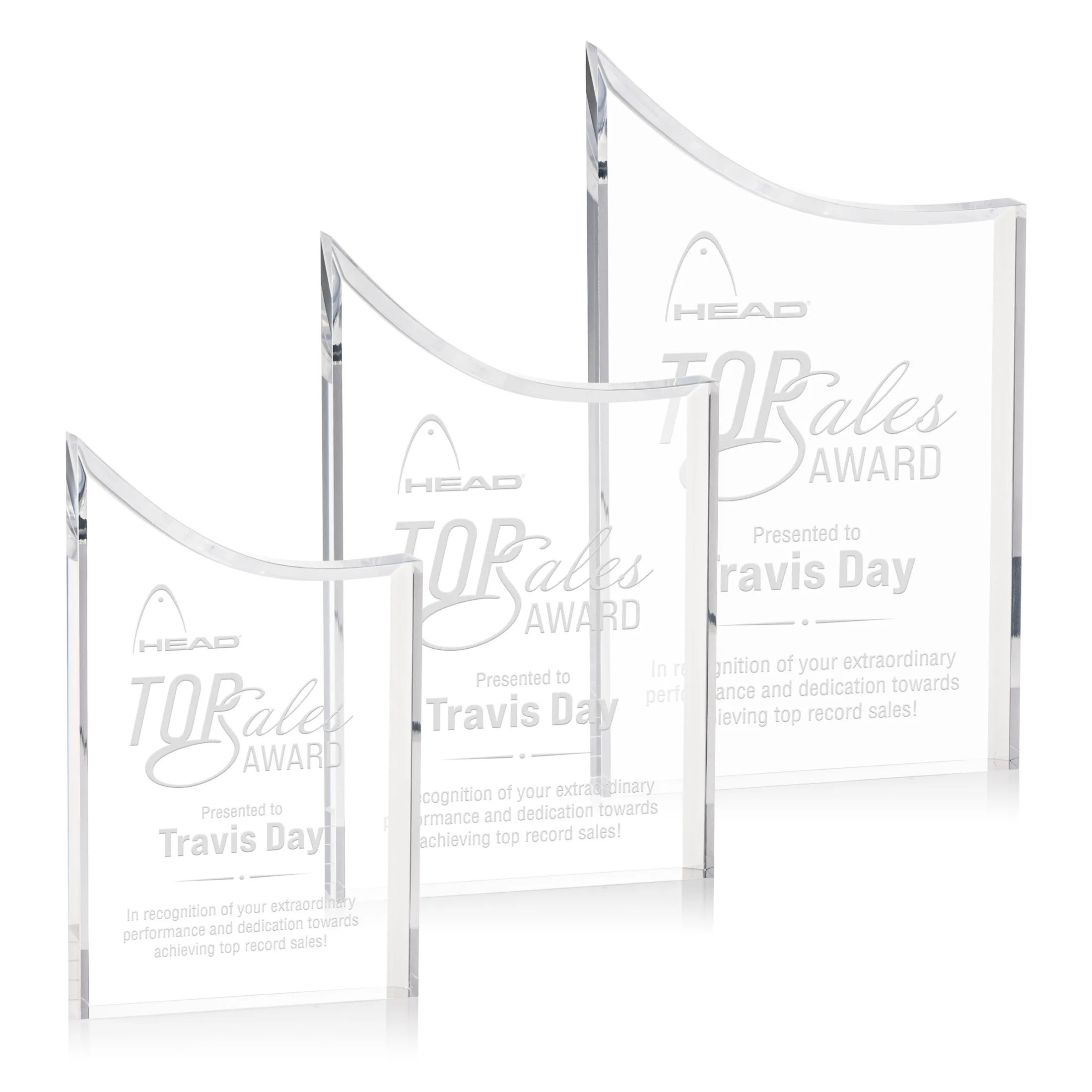 Laser Engraving, Clear