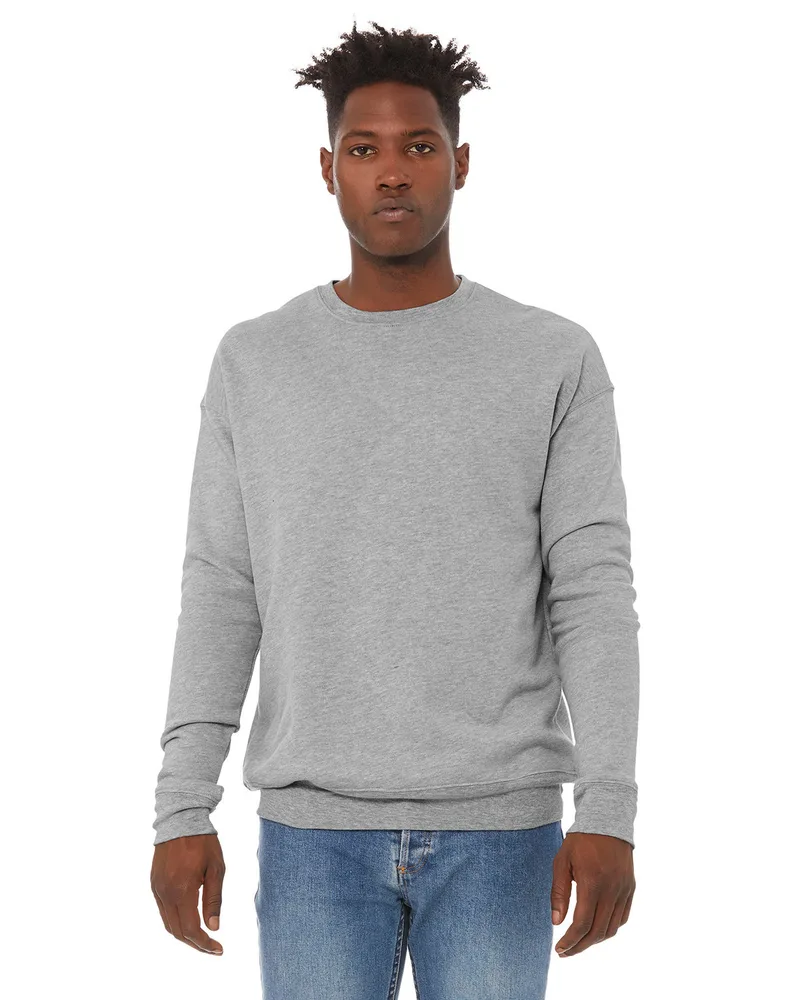 BELLA+CANVAS Unisex Sponge Fleece Drop Shoulder Sweatshirt view 2