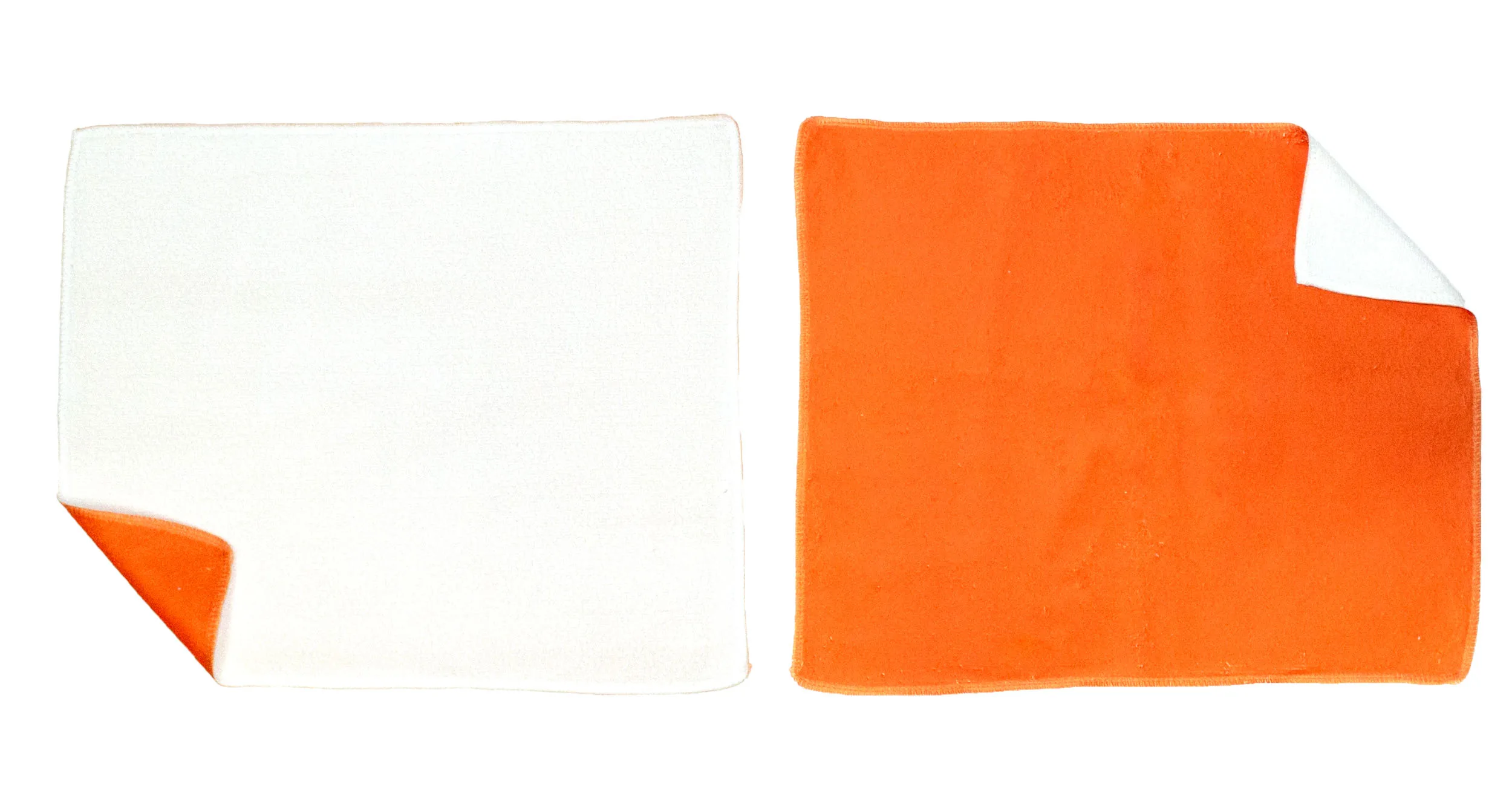 Orange / White