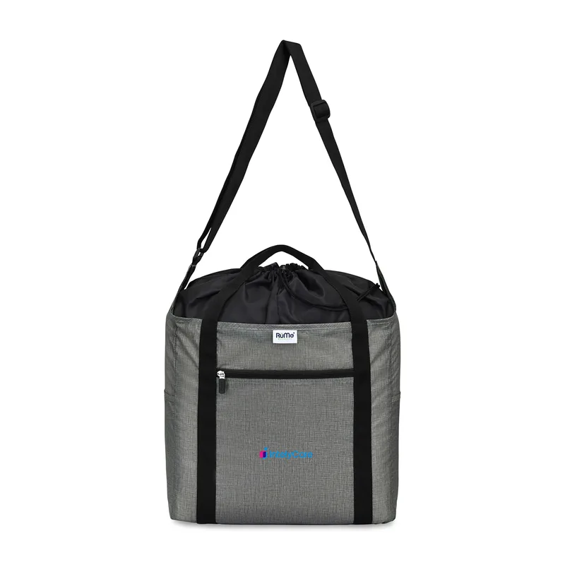 RuMe® Recycled Cinch Tote - Heather Grey