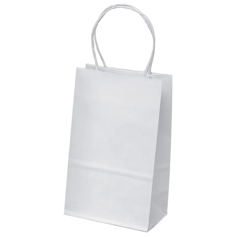 Pup - White Shopper - Foil Print (5 1/2" x 3 1/2" x 8") view 2
