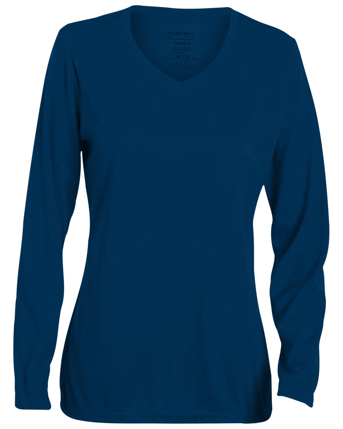 Augusta Ladies' Wicking Long-Sleeve T-Shirt view 3