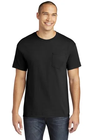 Gildan ® Heavy Cotton ™ 100% Cotton Pocket T-Shirt. view 2
