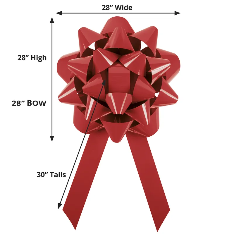 Red Blank Dimensions View