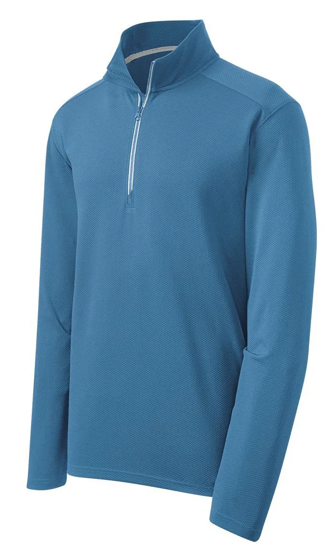 Sport-Tek® Sport-Wick® Textured 1/4-Zip Pullover. view 7