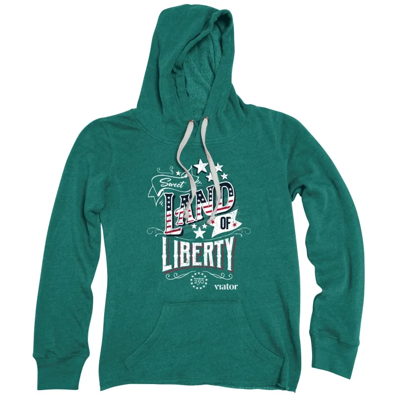 Freedom250 ACE Ladies' Whisper Fleece Pullover Hoodie view 3