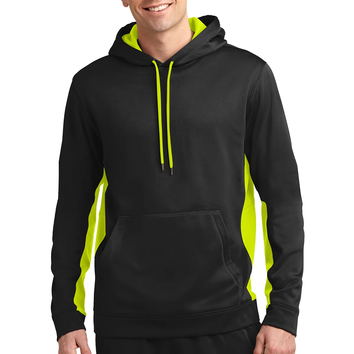 Black / safety Yellow