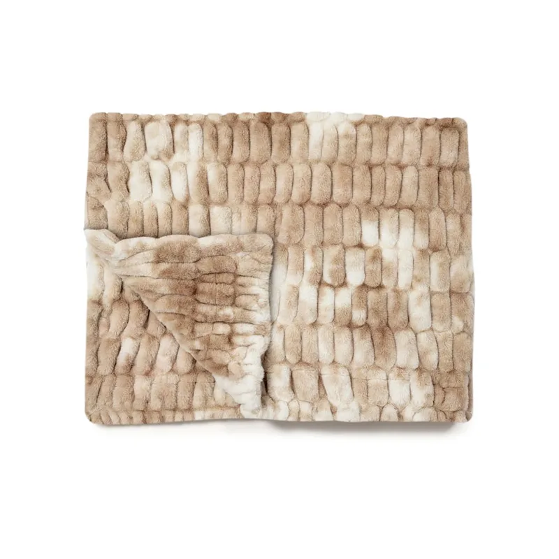The Original Lola Blanket Large - Caramel N' Cream