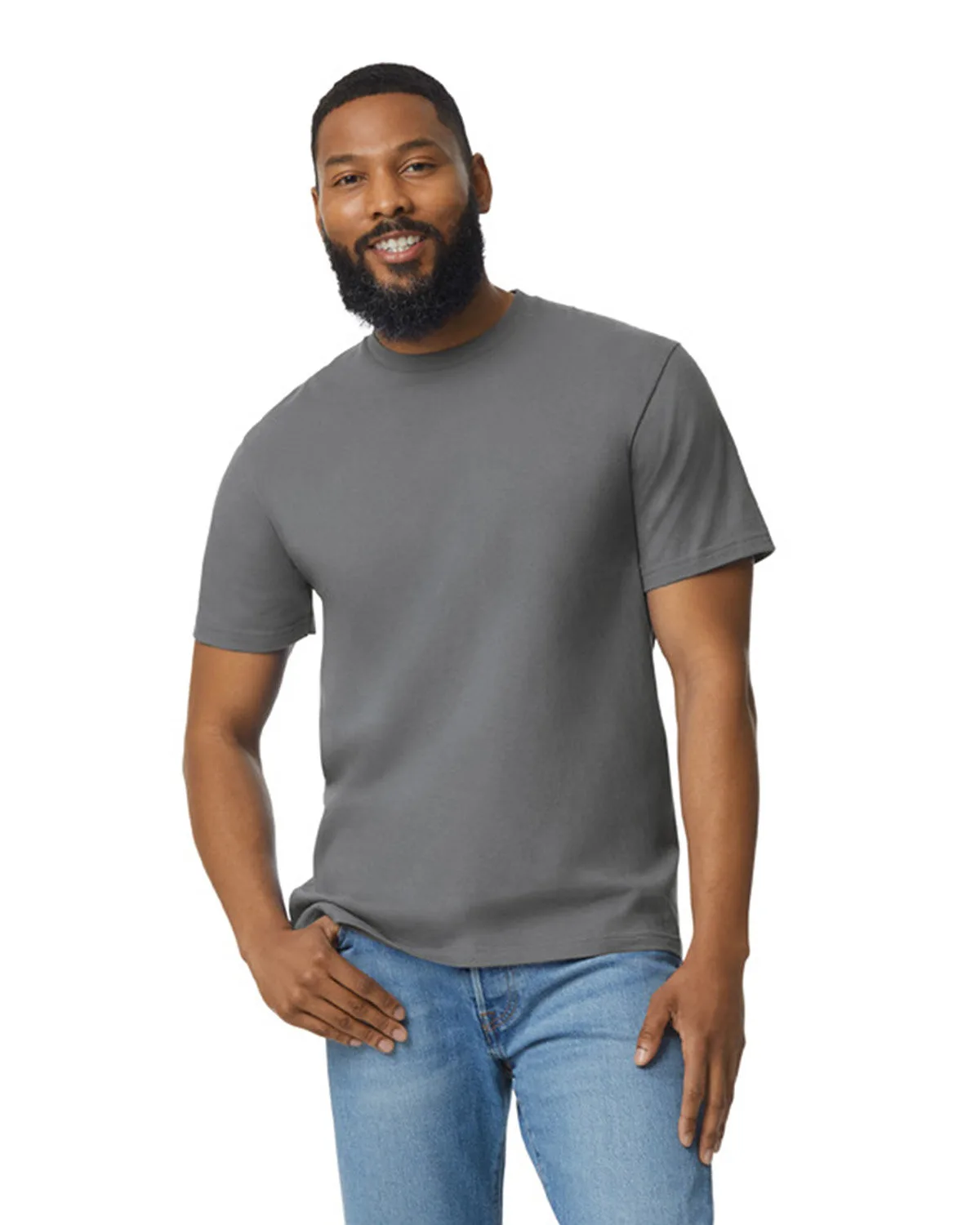 Gildan Unisex Softstyle Midweight T-Shirt view 2