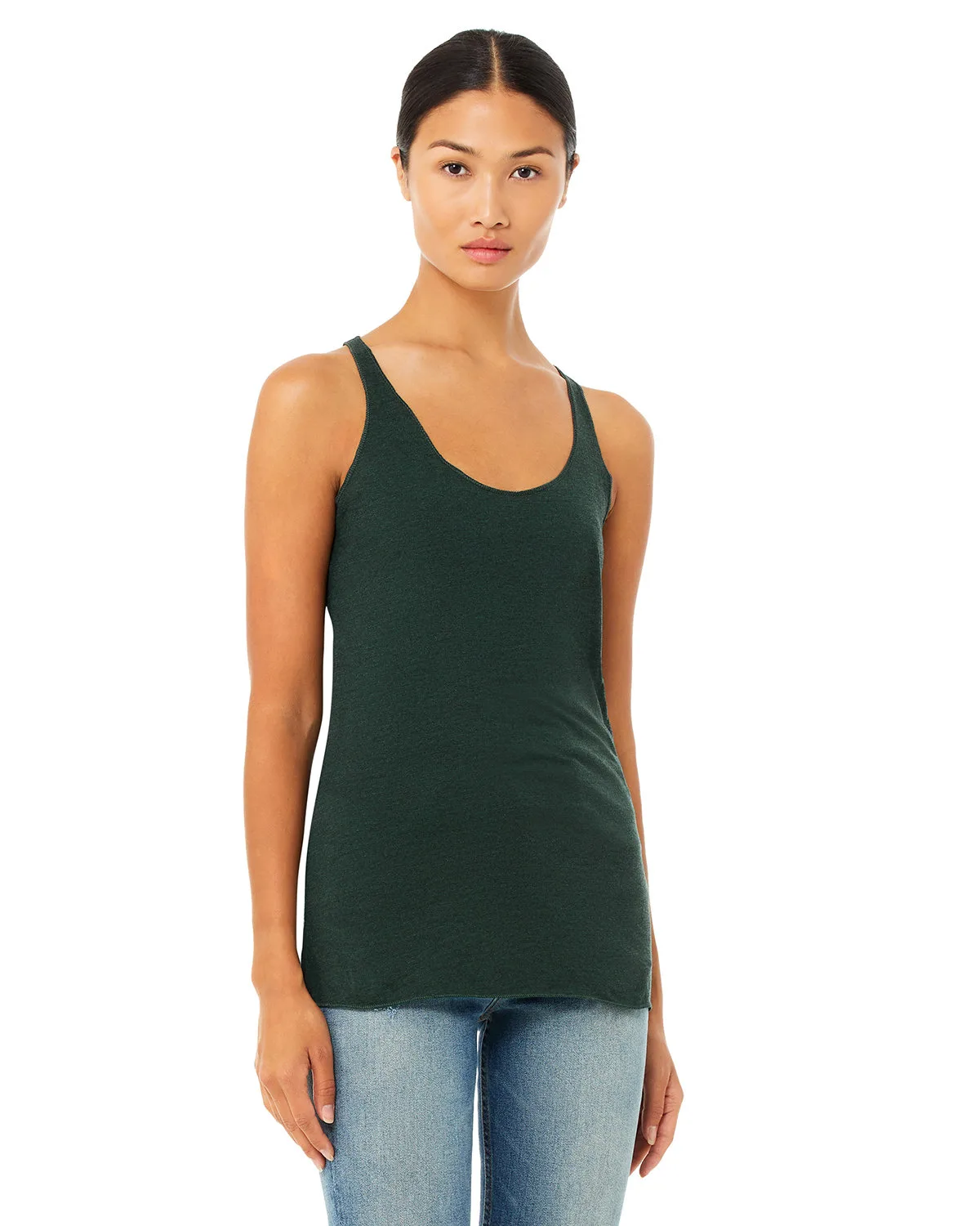 BELLA+CANVAS Ladies' Triblend Racerback Tank view 3