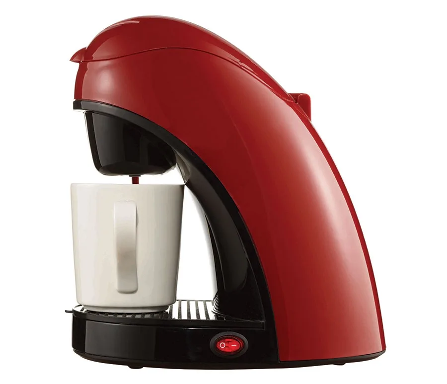 Red Single Cup Coffee Maker
