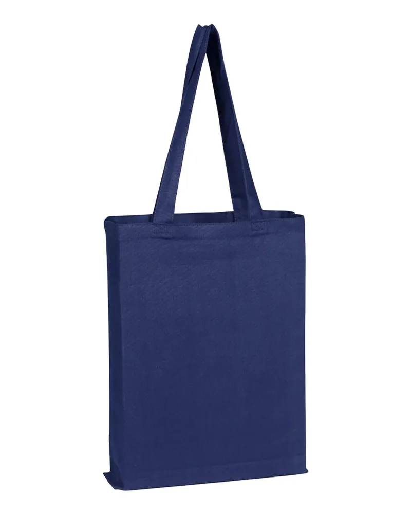 Q-Tees™ Canvas Gusset Promotional Tote Bag view 4