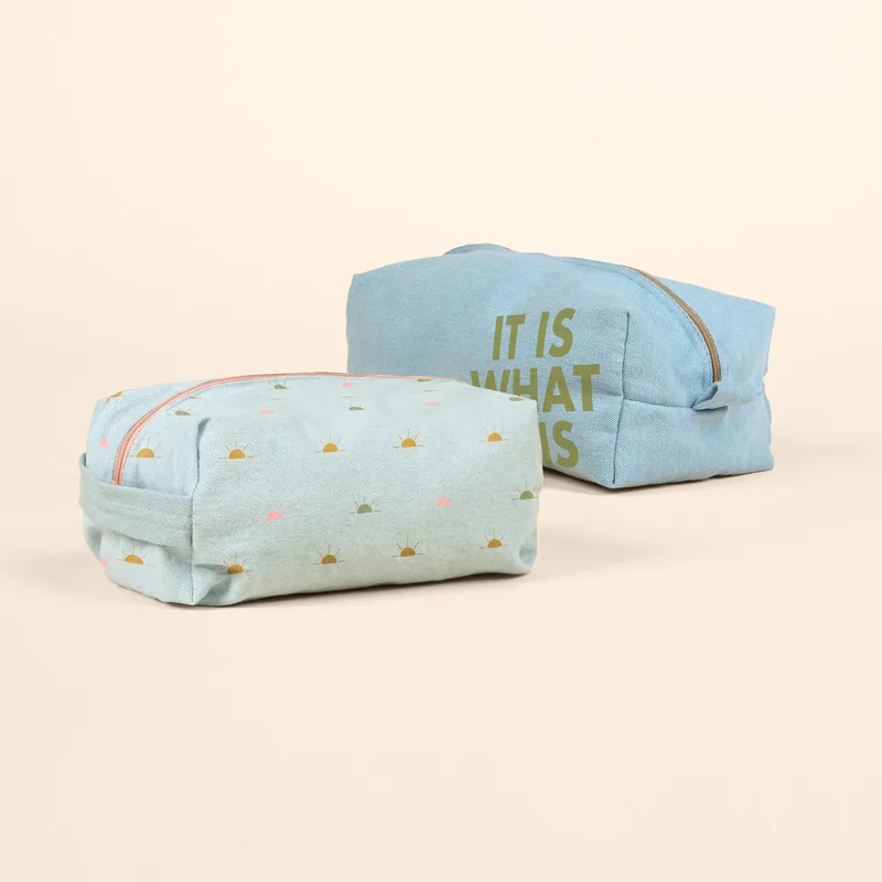 Denim Doppelganger Pouch