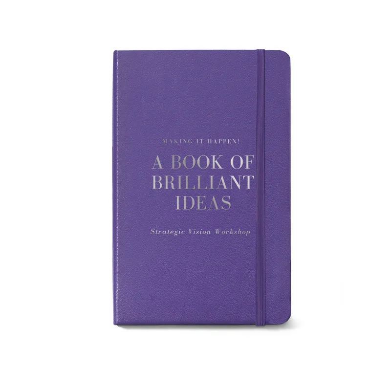 Moleskine® Hard Cover Ruled Large Notebook - Brilliant Violet