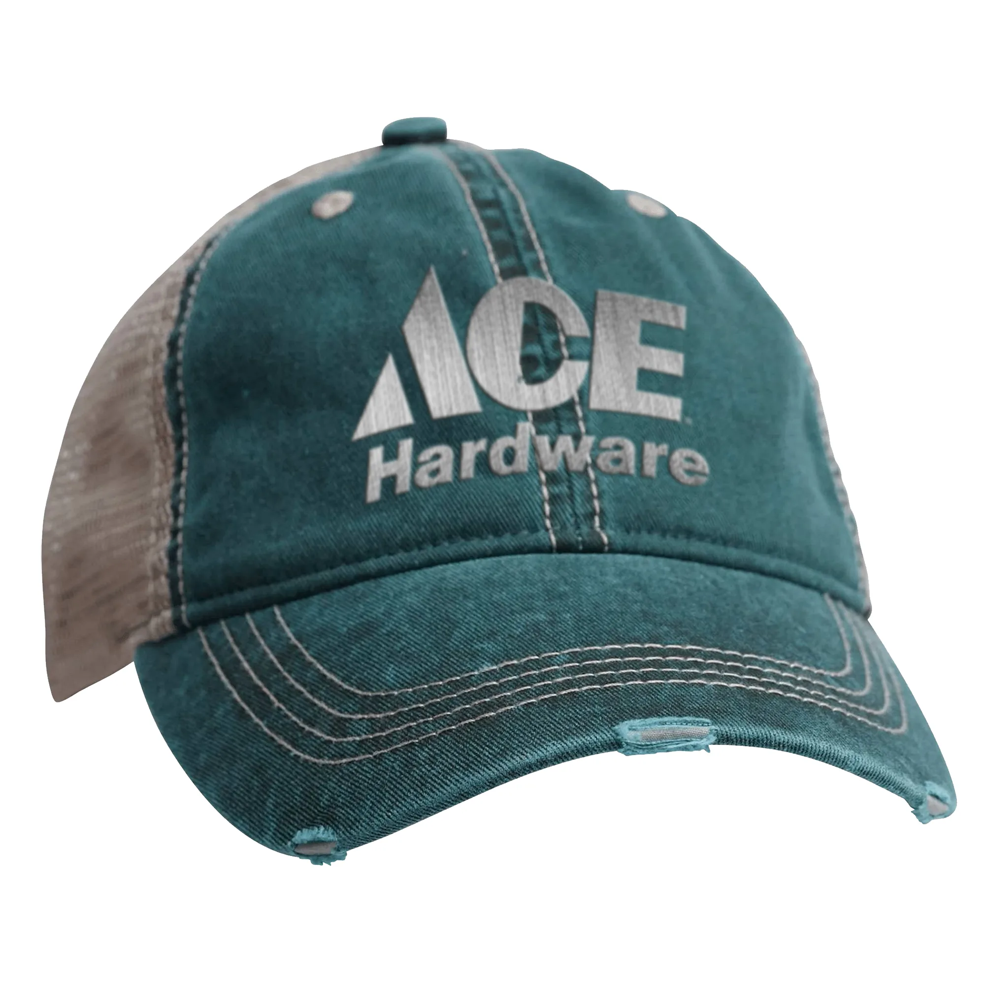 ACE USA Distressed Pigment Trucker Cap view 6