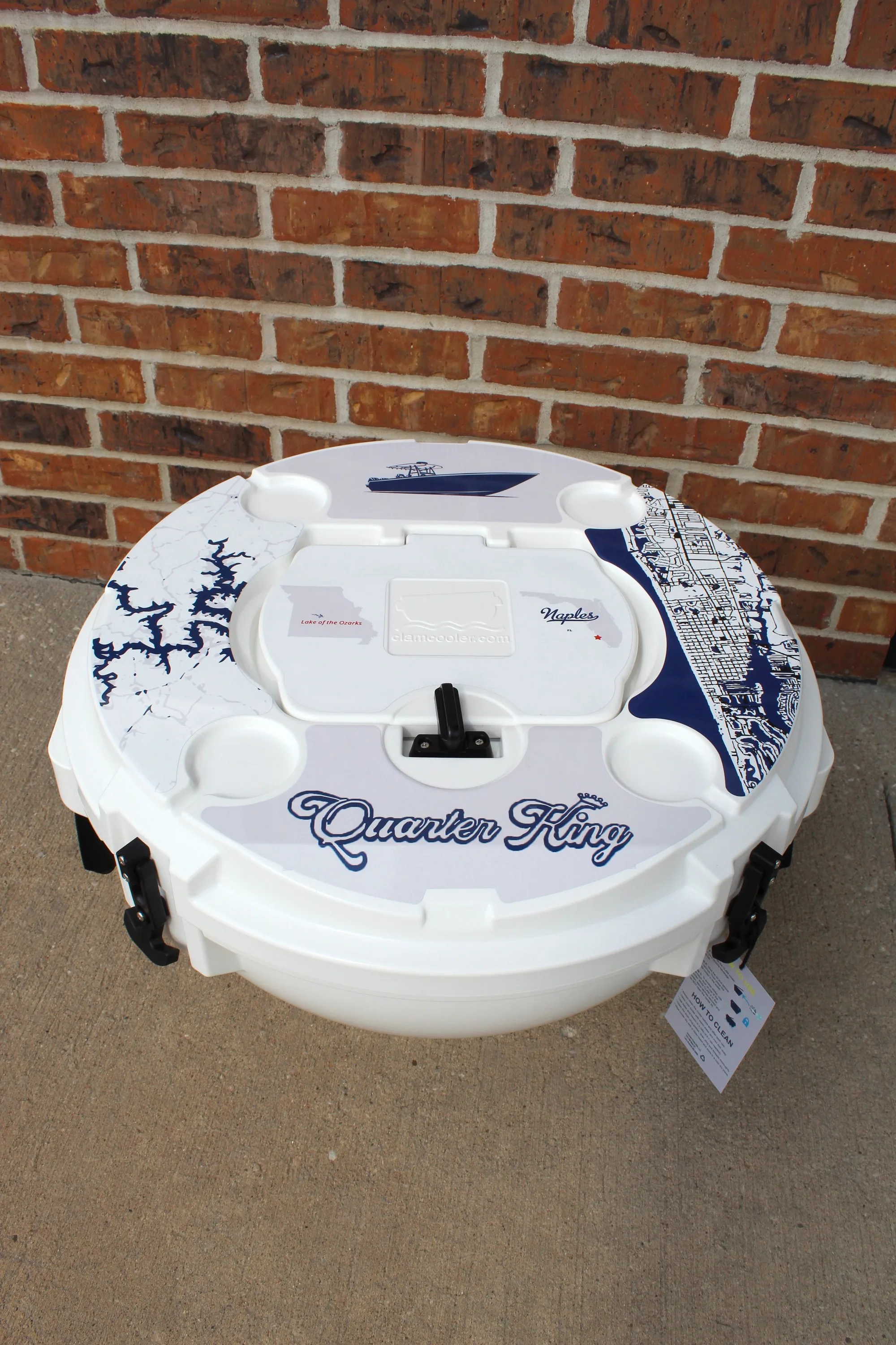 Clam Cooler - White