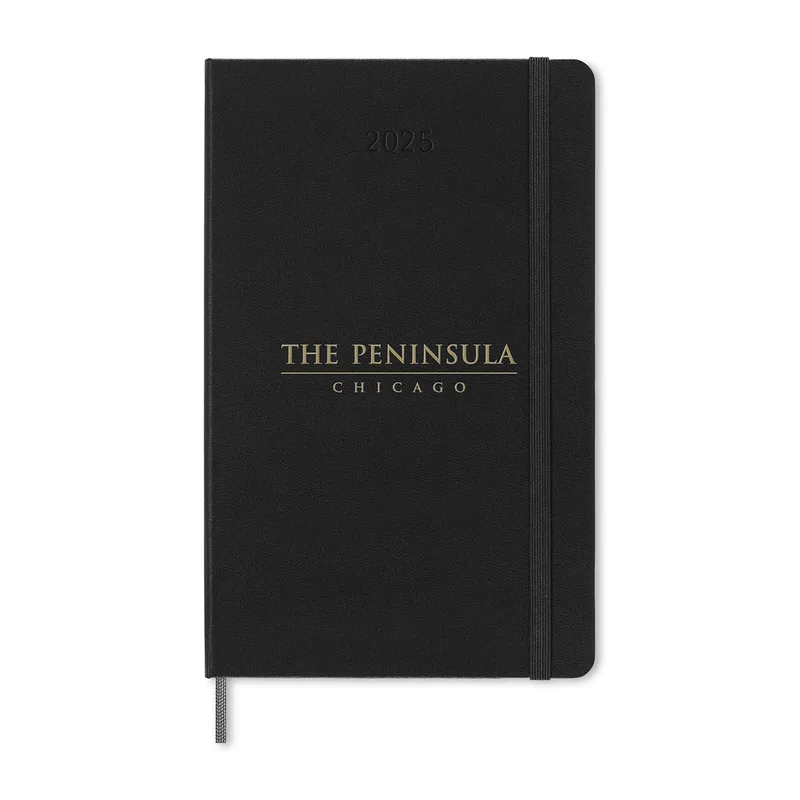 Moleskine® Hard Cover Large 12-Month Daily 2026 Planner - Black